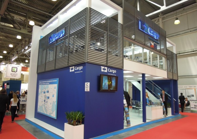 Stánek ČD Cargo v Moskvě budil zaslouženou pozornost