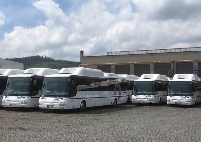 ČSAD Vsetín nakoupila za 500 milionů Kč autobusy pro Opavsko