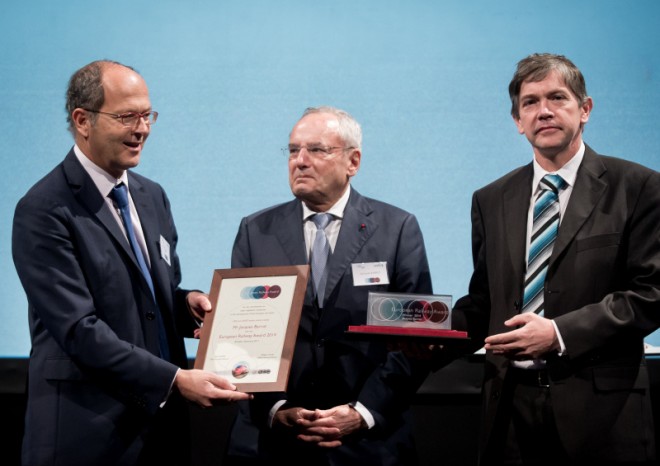 Barrot a Diana převzali Evropskou železniční cenu