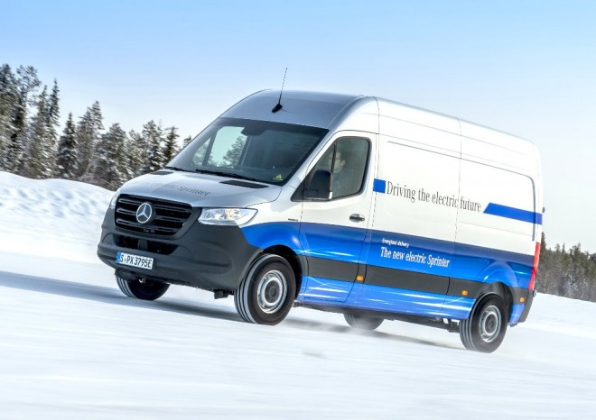 ​Nový eSprinter prošel úspěšně i testováním za polárním kruhem