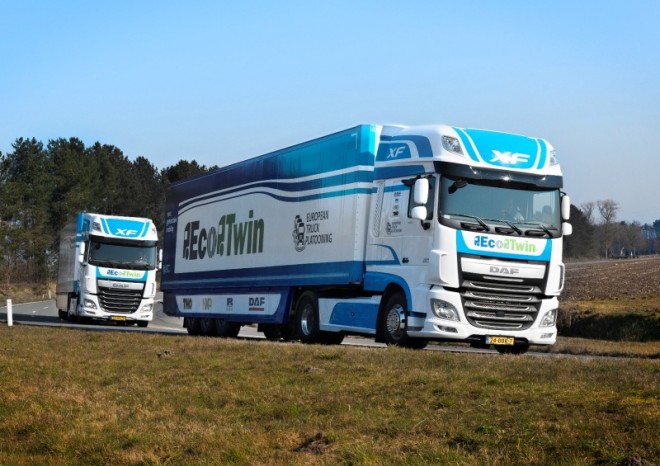 ​Skupinová jízda kamionů budí smíšené reakce