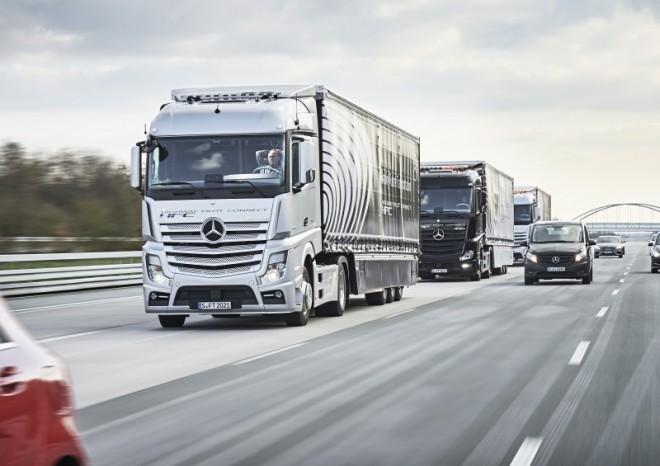 ​Propojení nákladních vozidel se stává realitou