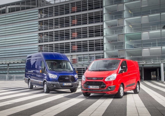 ​Modely Transit a Transit Custom s novými motory EcoBlue