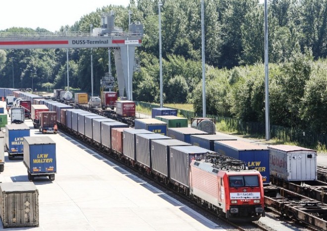 Do Hamburku dorazil první vlak z čínského Zhengzhou