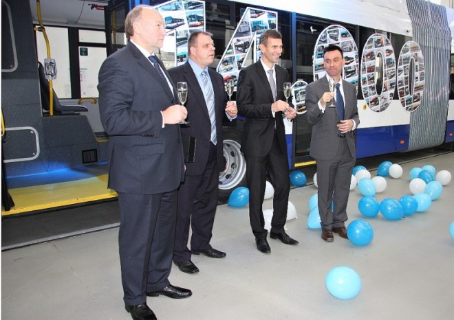 Brány plzeňské Škody opustilo již 14 tisíc trolejbusů