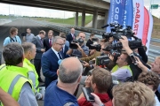 Otevřel se poslední úsek D11 před Hradcem Králové