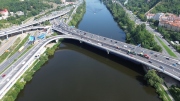 Hlavní práce na Barrandovském mostě a rampě z ulice K Barrandovu skončí na konci srpna