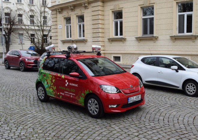 Automobil s kamerami odhalil od února v Olomouci 6000 přestupků v parkování