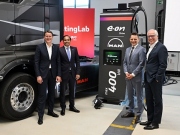 E.ON a MAN vybudují veřejnou síť dobíjecích stanic pro elektrická nákladní vozidla