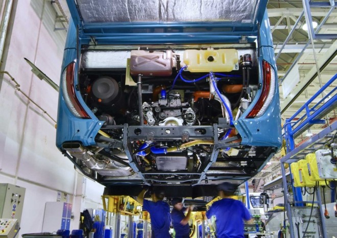 Výroba motorových vozidel letos za osm měsíců mírně vzrostla