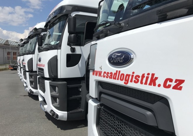 Prvních pět tahačů Ford pro ČSAD Logistik Ostrava