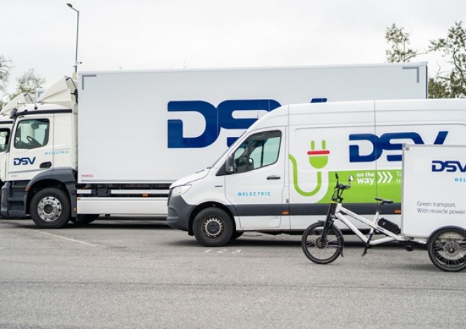 ​DSV investuje do budoucnosti dopravy s poloautonomními kamiony a elektrickými tahači