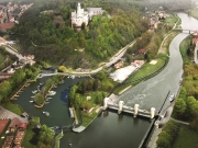 V Hluboké nad Vltavou se otevřel nový přístav pro rekreační plavbu