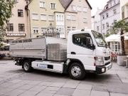Probíhá šestiměsíční test flotily vozidel Fuso Canter E-Cell