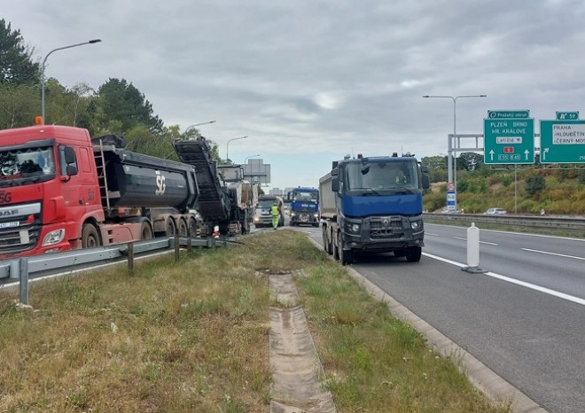 ​Začala oprava dálnice D10 u Prahy a části Pražského okruhu