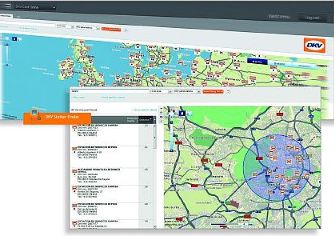 DKV zprovoznila vyhledávač čerpacích stanic