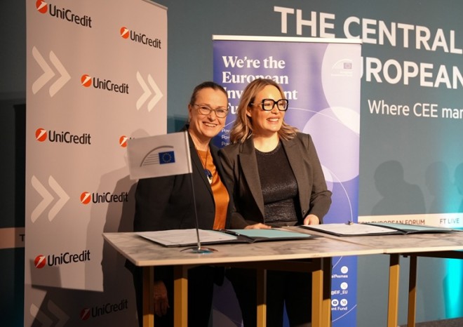 ​InvestEU: EIF a UniCredit uvolní až 890 milionů eur na podporu malých a středních firem