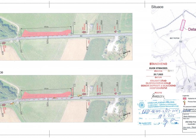 ​ŘSD staví v Jeseníku a u Javorníku kontrolní stanoviště pro policejní kontroly