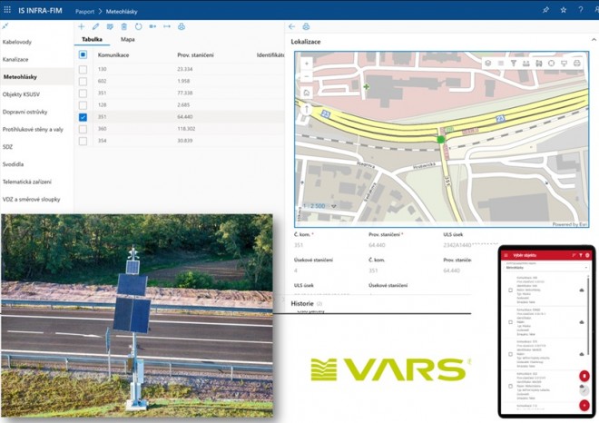 ​Krajská správa a údržba silnic Vysočiny spustila moderní digitální systém od VARS Brno