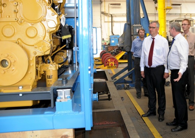 Šéf koncernu Zeppelin navštívil poprvé CZ LOKO