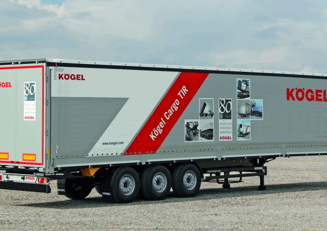 Společnost Kögel představí na veletrhu IAA nový valníkový návěs