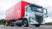 ​Gruber Logistics, IVECO a AIT testují v rámci projektu EMPOWER elektrické nákladní vozidlo
