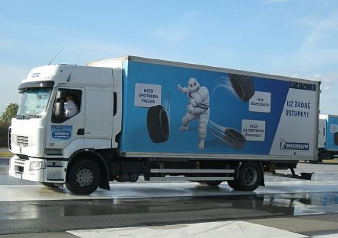 Michelin obnovil polovinu sortimentu pro nákladní dopravu