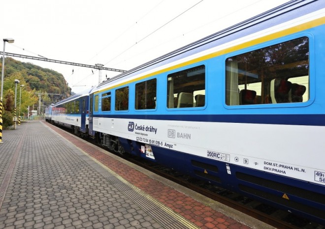 ​ČD nasadily do provozu na linku Praha – Hamburk dva nové typy vozů