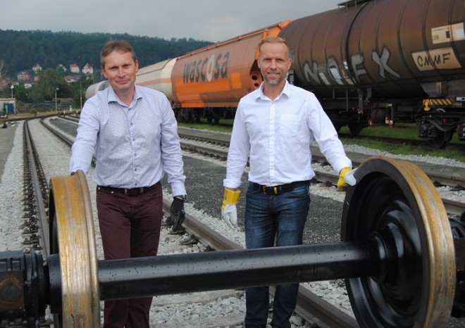 Opravny RYKO zprovoznily v Děčíně novou nákladní vlečku