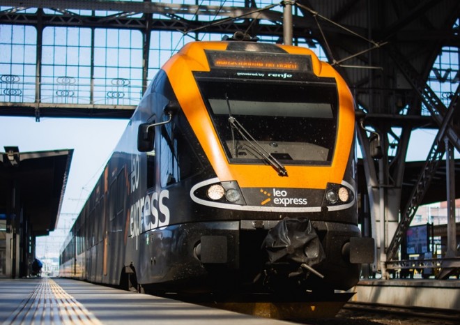 ​Počet cestujících Leo Express vzrostl o více než 19 procent a přesáhl 4,5 milionu