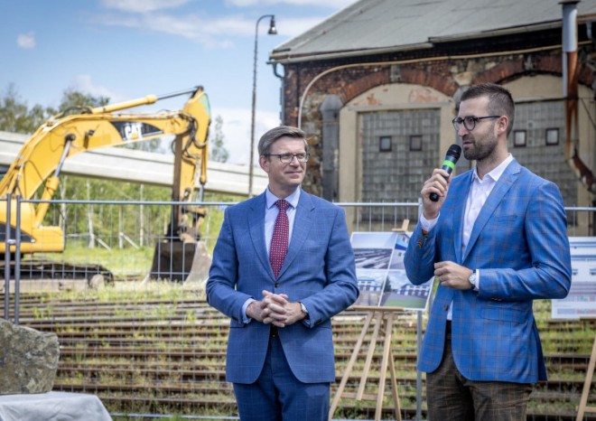 ČD zahájily stavbu moderní opravárenské haly v Chebu