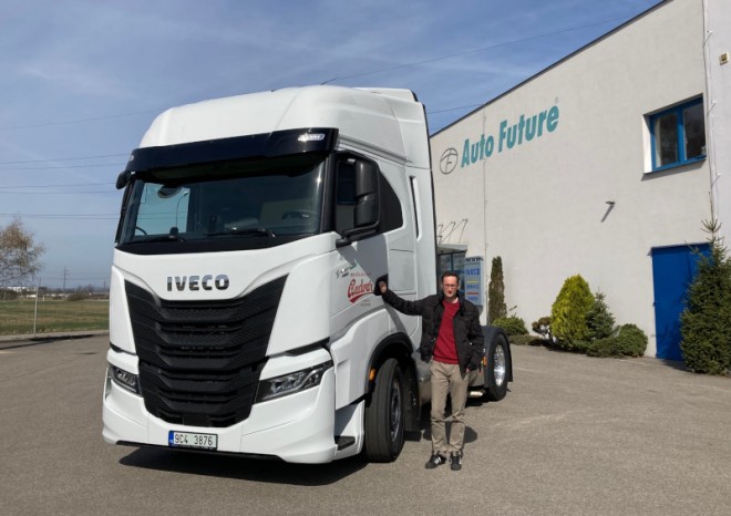 Budějovický Budvar převzal do své flotily první IVECO S-way na zemní plyn