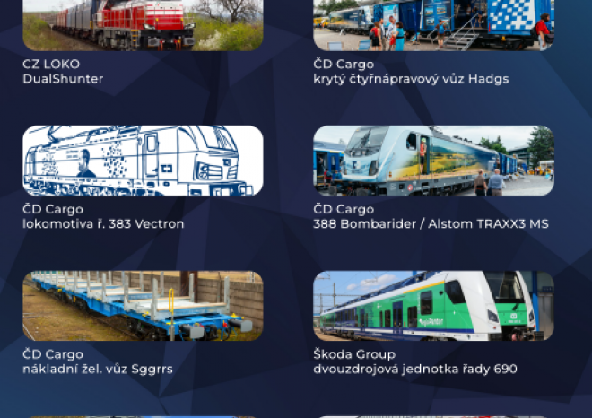 ​Na veletrhu RAIL BUSINESS DAYS v Ostravě se představí legendární Slovenská strela