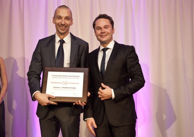 Kontrakt Panattoni pro Faurecii s oceněním