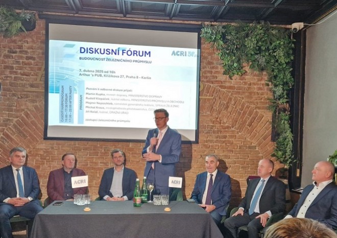 ​Diskusní fórum ACRI 2025: Český železniční průmysl má odvahu, vizi i technologický náskok