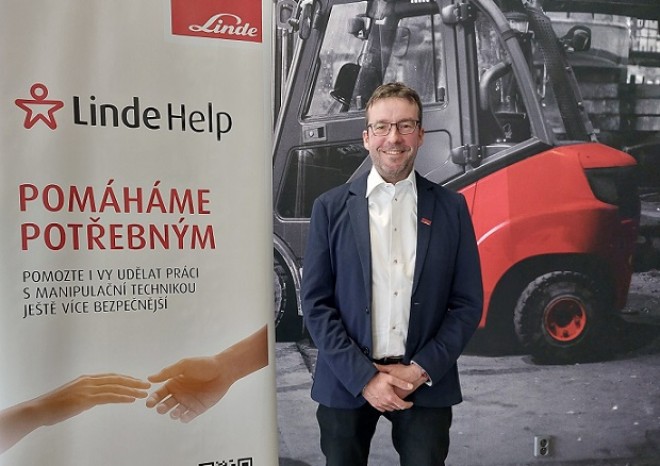Petr Vaněk (Linde MH): Cílem Linde Help je zvýšit bezpečnost v intralogistice i pomáhat finančně