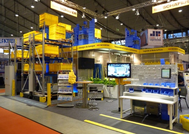 Skladování a vychystávání zboží s automatickou věží LogiMat