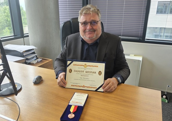 ​Vít Votroubek získal ocenění Celního úřadu pro hlavní město Prahu