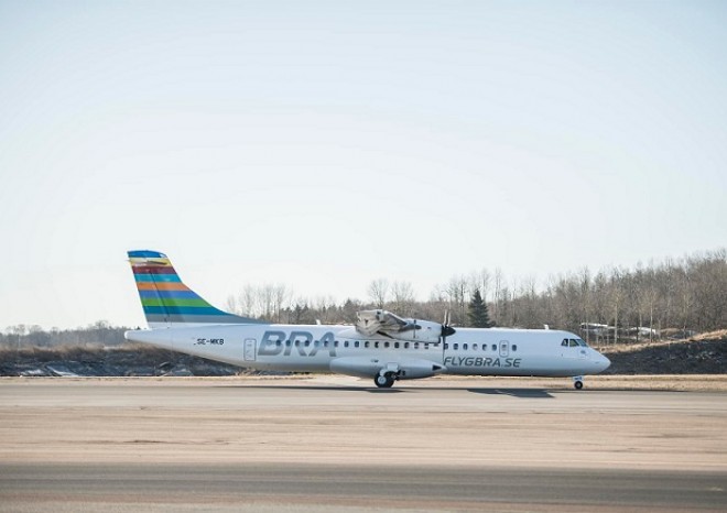​Švédské Braathens Regional Airline vykonaly jako první let s udržitelným palivem