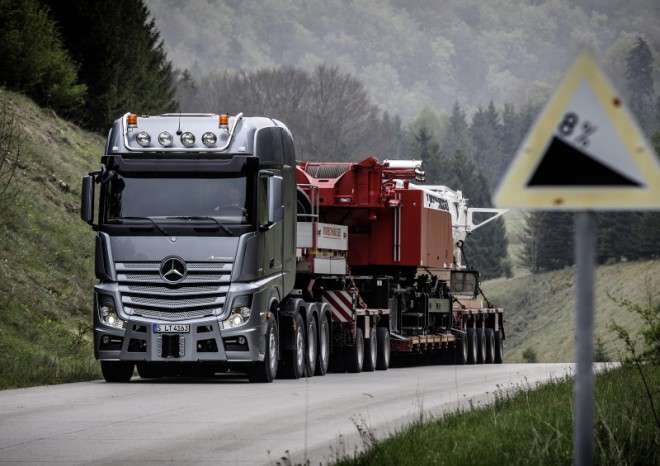 Nové tahače SLT ukázaly svou sílu v Münsingenu