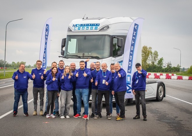 ​MD logistika spolu s partnery uspořádala na hradeckém polygonu další Road Safety Tour