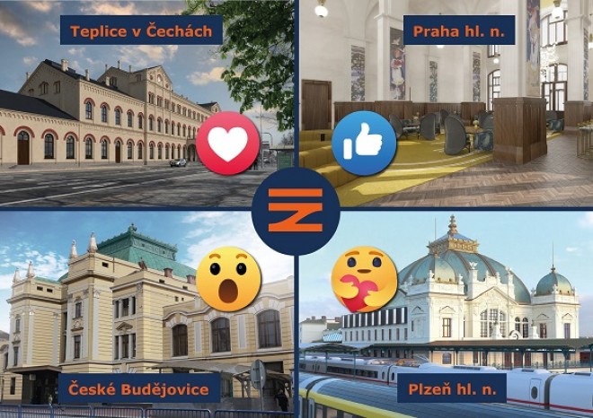 ​Správa železnic opravuje za 670 mililionů výpravní budovu nádraží v Plzni
