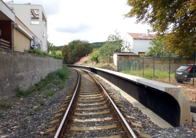 V centru Litoměřic se sníží hluk z projíždějících vlaků