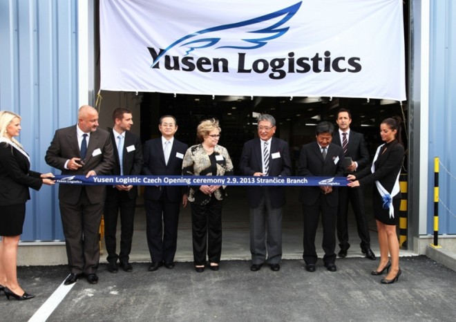 Yusen Logistics otevřel nové centrum u Prahy