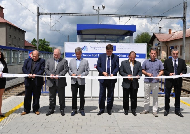 Dokončená modernizace trati u Tábora zrychlila železniční spojení na jih Čech