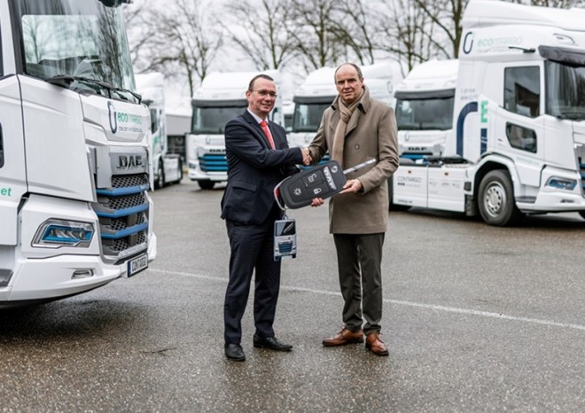 ​Contargo uvádí do provozu 33 nákladních vozidel DAF XD Electric