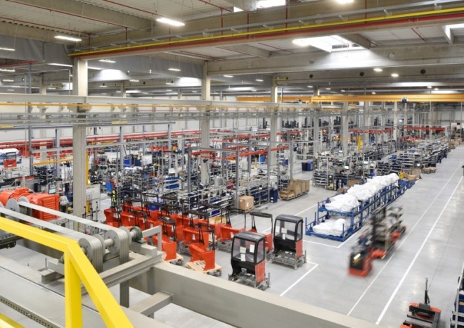 KION Group ve Stříbře otevřel „chytrou továrnu“