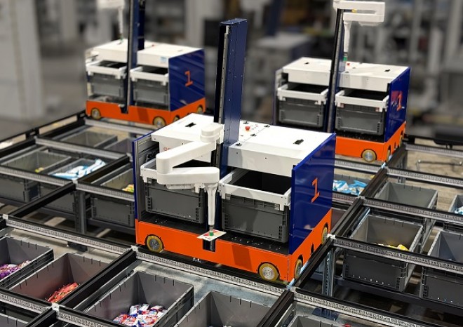 ​Brightpick uvádí Gridpicker, robotický systém pro odbavování objednávek v historii