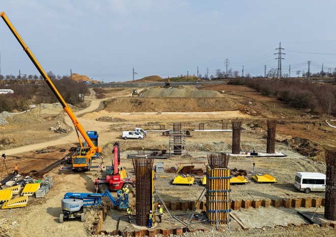 ​ŘSD: Příznivé počasí přeje dostavbě Pražského okruhu mezi Běchovicemi a dálnicí D1