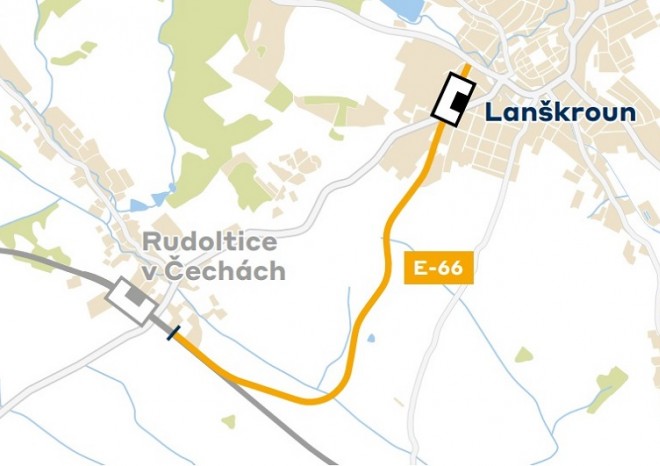 ​Správa železnic začíná s prostou elektrizací, první bude na trati z Rudoltic do Lanškrouna